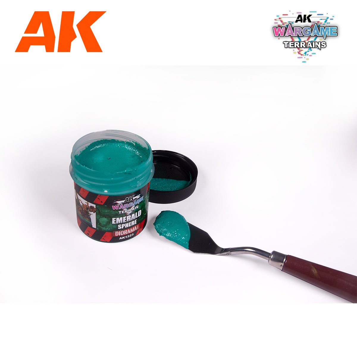 AK Interactive Emerald Sphere - Wargame Terrains - 100ml AK1223 - Loaded Dice