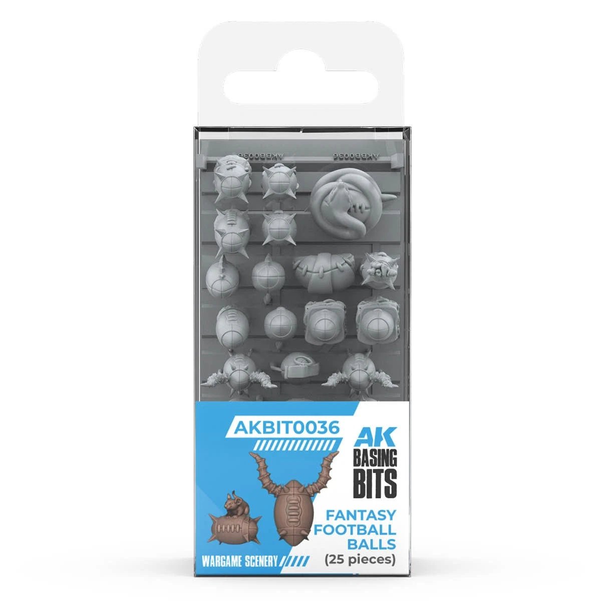 AK Interactive Fantasy Football Balls Diorama Basing Bits - Loaded Dice