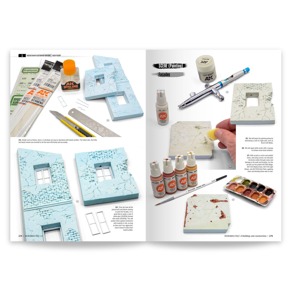 AK Interactive - FAQ Dioramas 1.4 Extension: Buildings and Constructions - Loaded Dice