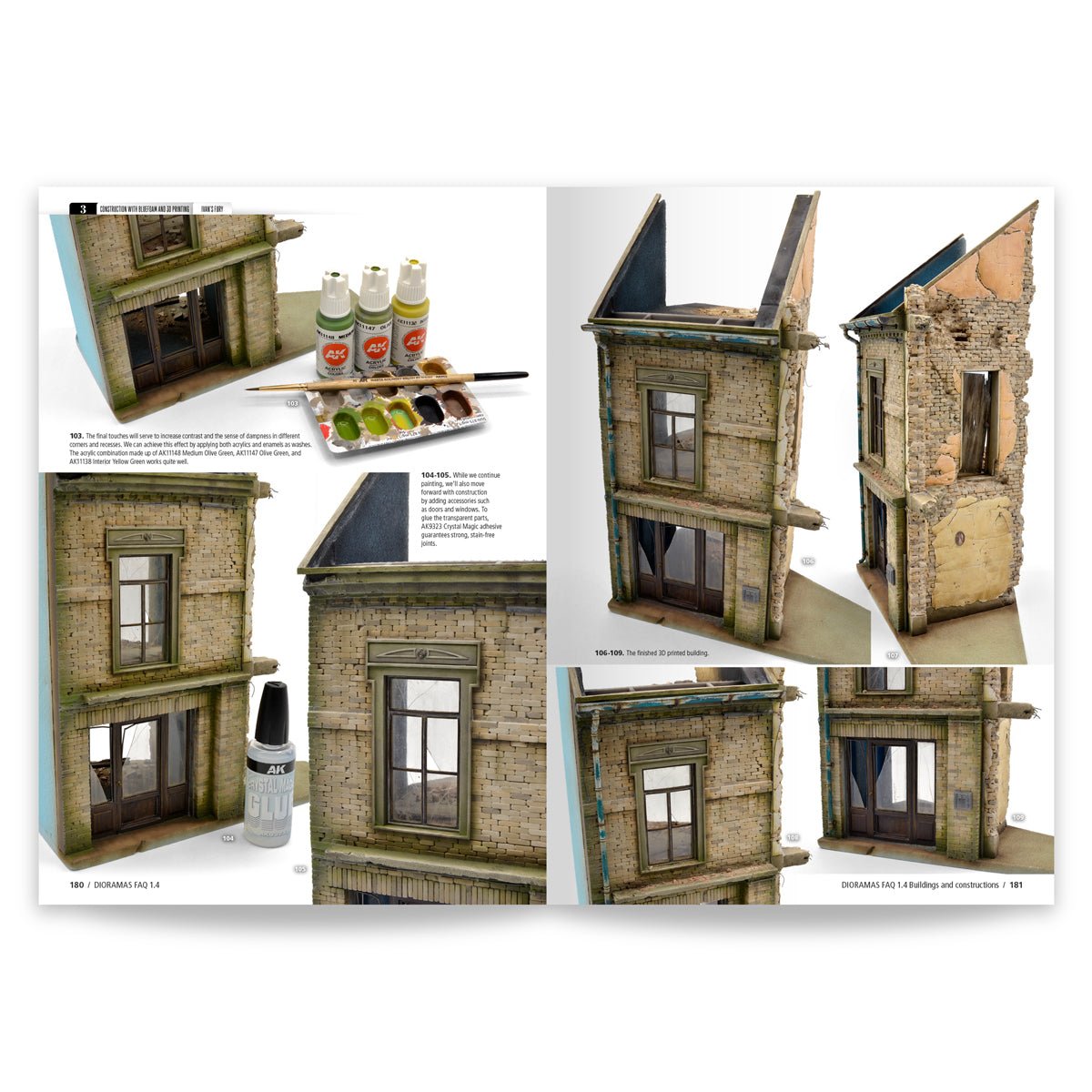 AK Interactive - FAQ Dioramas 1.4 Extension: Buildings and Constructions - Loaded Dice