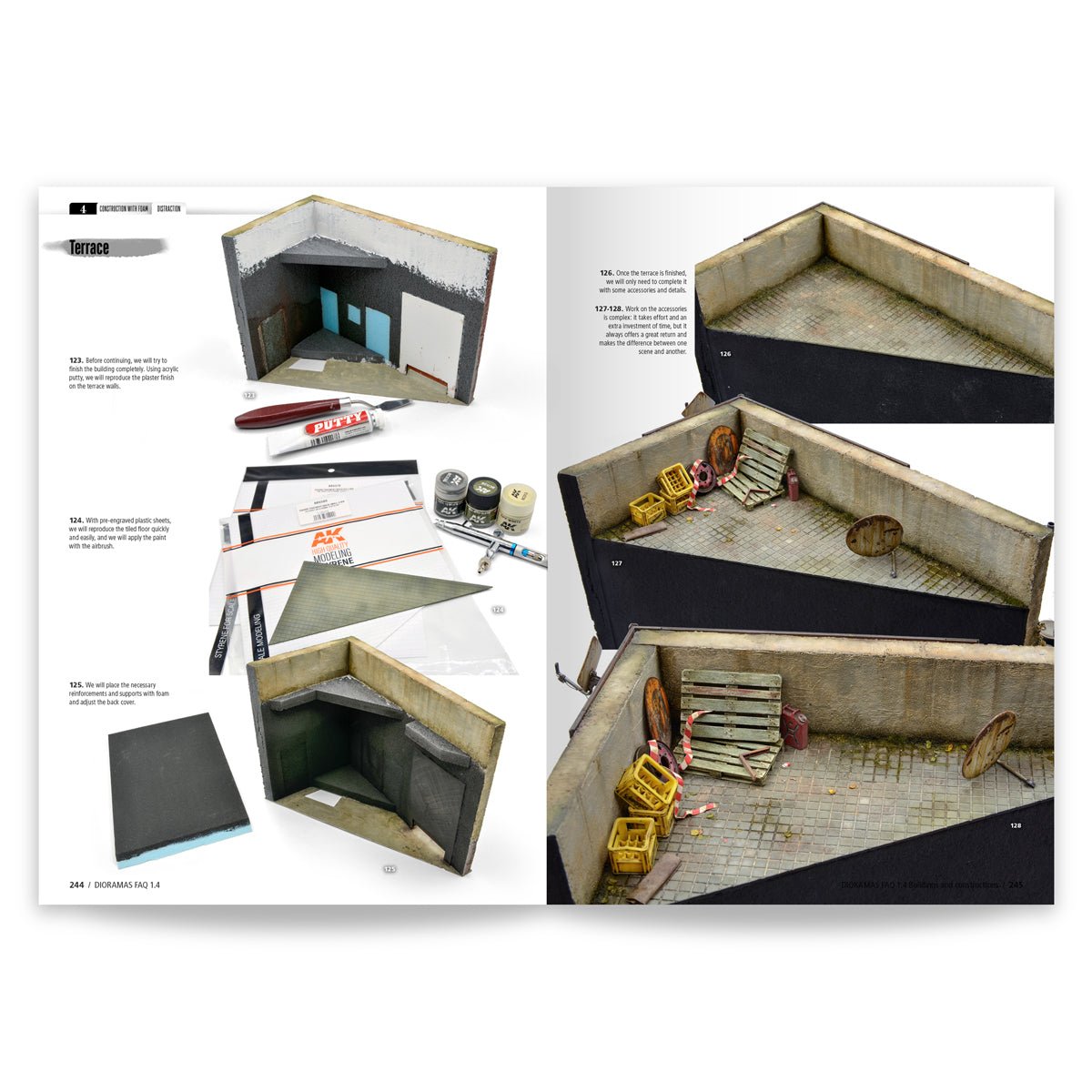 AK Interactive - FAQ Dioramas 1.4 Extension: Buildings and Constructions - Loaded Dice