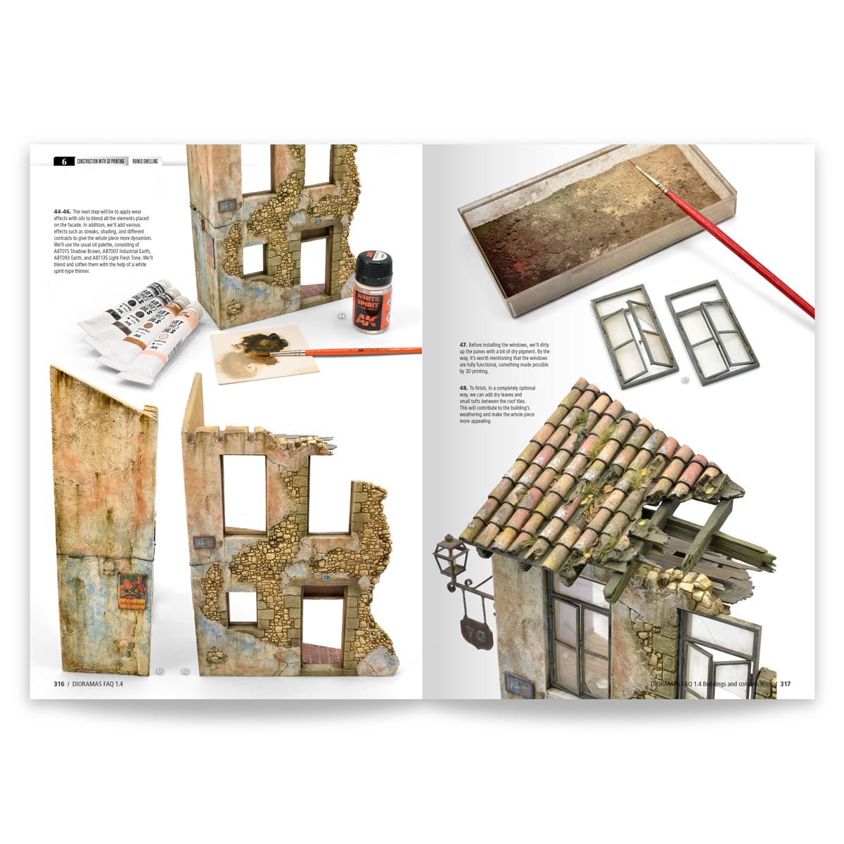 AK Interactive - FAQ Dioramas 1.4 Extension: Buildings and Constructions - Loaded Dice