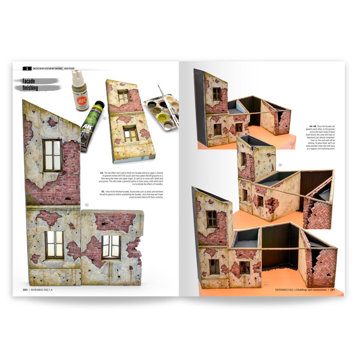 AK Interactive - FAQ Dioramas 1.4 Extension: Buildings and Constructions - Loaded Dice