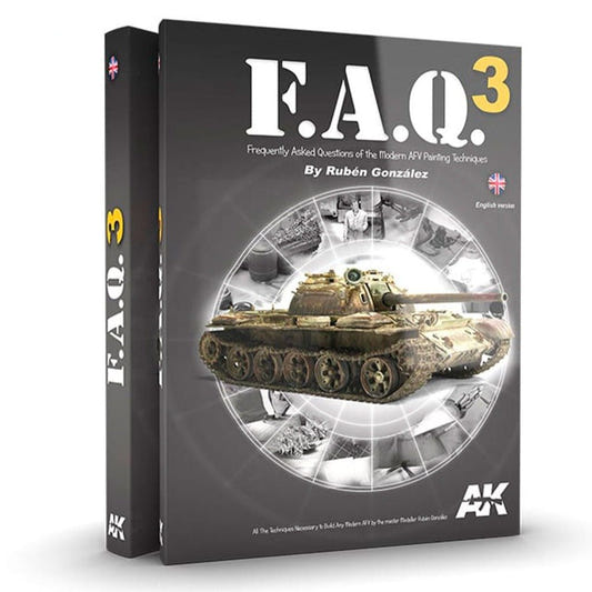 FAQ3 Military Vehicles modelling book from AK Interactive