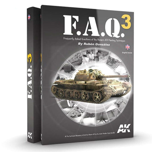 FAQ3 Military Vehicles modelling book from AK Interactive