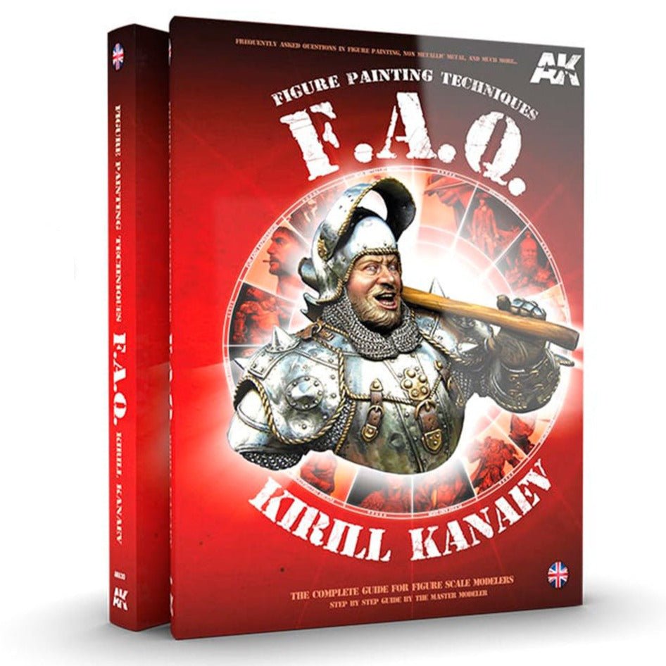 Figures F.A.Q. – Figure Painting Techniques modelling book from AK Interactive