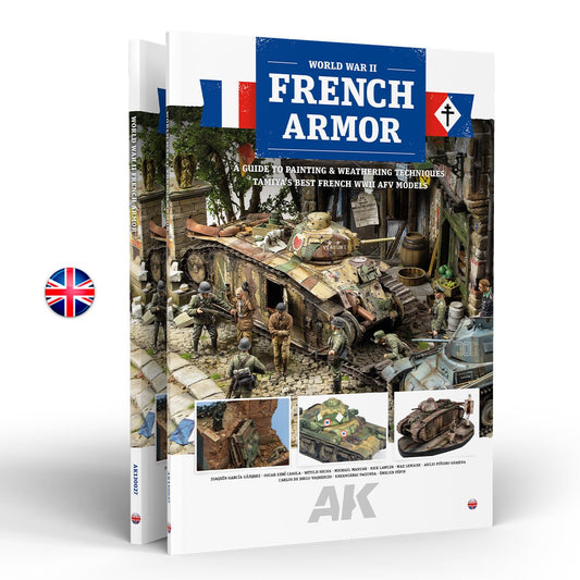 ; French Armour – a Guide to Painting & Weathering modelling book from AK Interactive