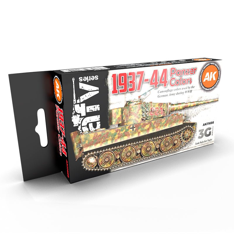 AK Interactive 3rd Generation acrylic paint German War Colors 37-44 3G 17ml dropper bottle