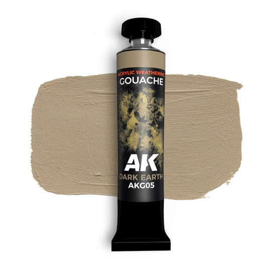 AK Interactive gouache s Dark Earth