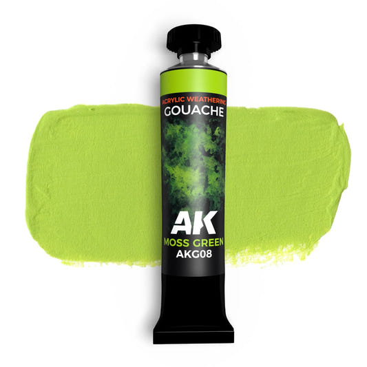 AK Interactive gouache s Moss Green