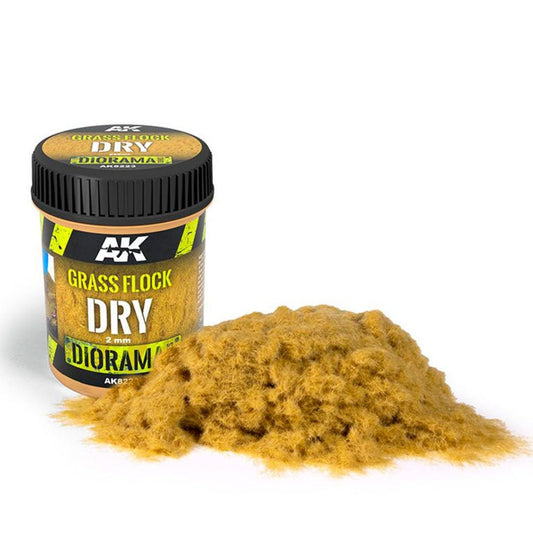 AK Interactive Grass Flock 2mm - Dry diorama and scenery product