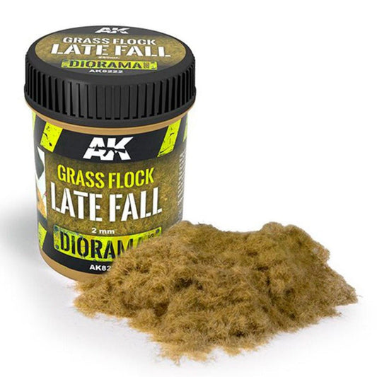 AK Interactive Grass Flock 2mm Late Fall diorama and scenery product