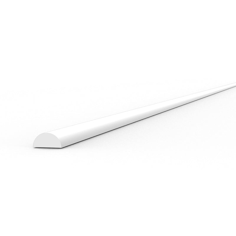 AK Interactive - Half Cane 1mm x 350mm - Styrene Strip - Loaded Dice