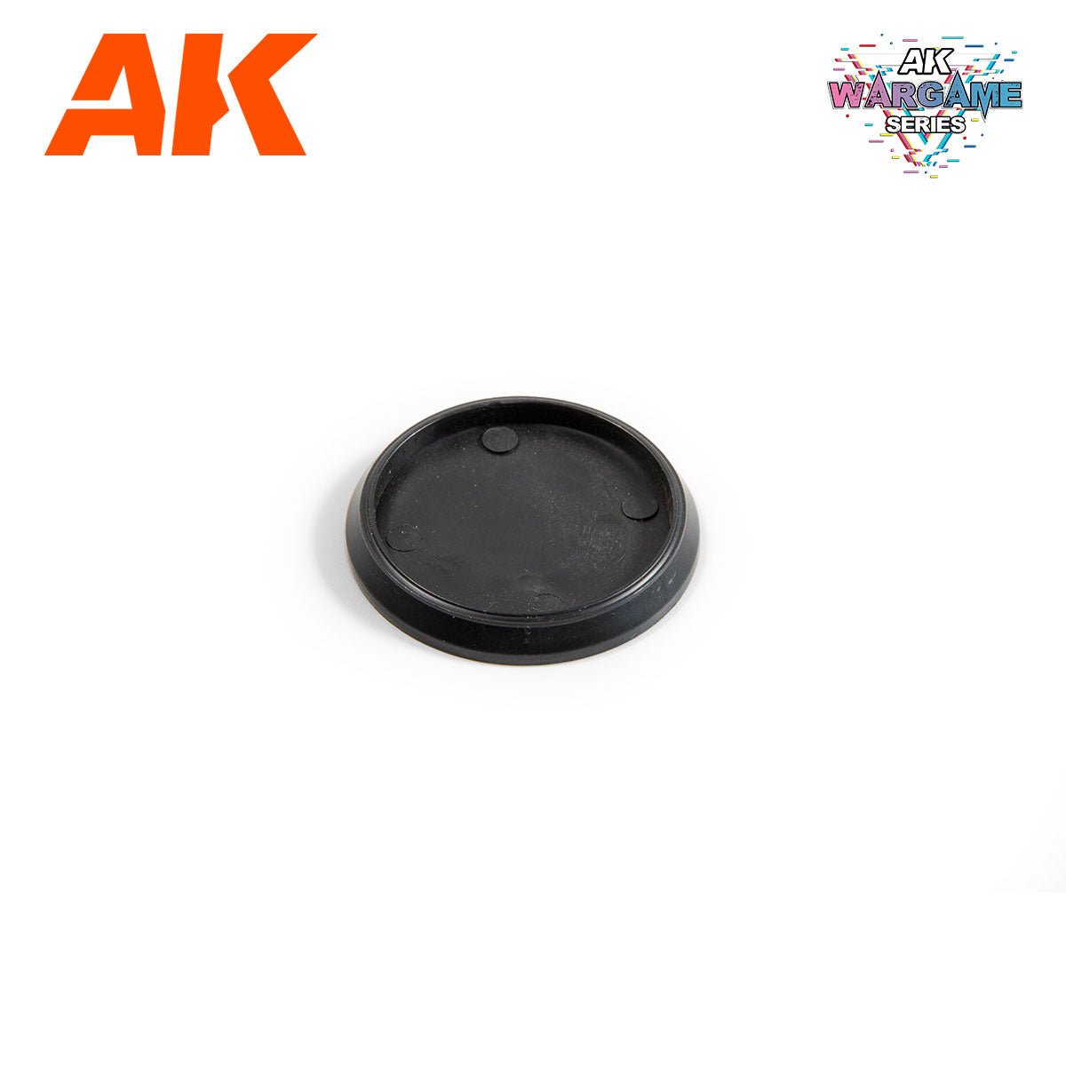 AK Interactive - Hollow Round Bases 40mm x 5 - Loaded Dice