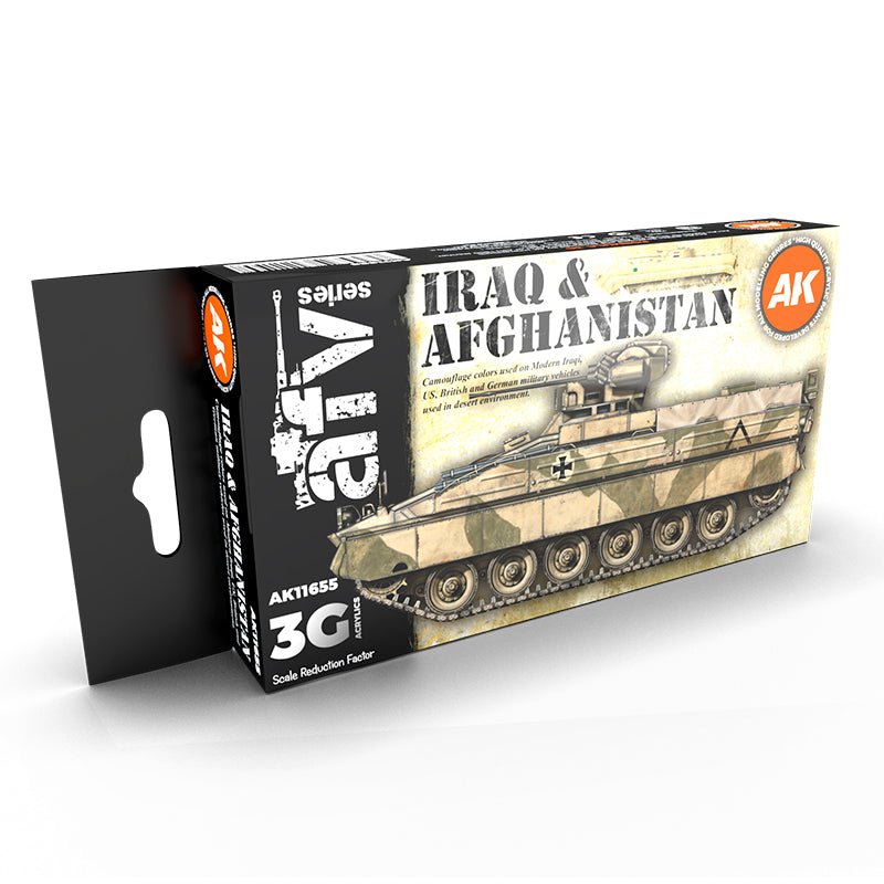 AK Interactive 3rd Generation acrylic paint Iraq & Afghanistan 3G 17ml dropper bottle