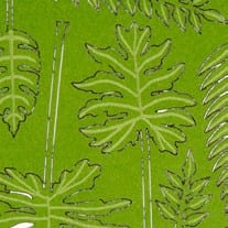 Close-up of green paper jungle plant leaves on the AK Interactive Jungle Plants Set AK8138 sheet