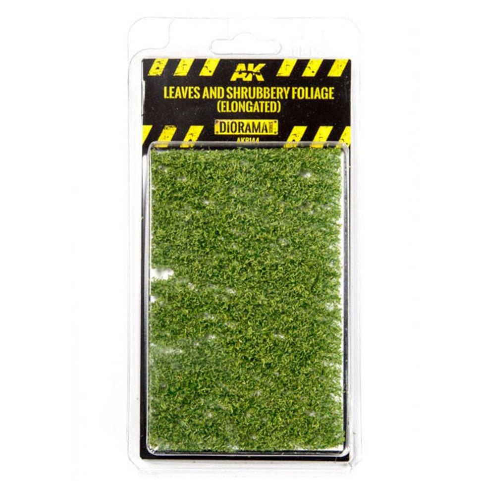 AK Interactive Leaves and Shrubbery Foliage (Elongated) diorama and scenery product
