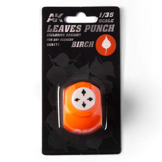 AK Interactive Leaves Punch - Birch diorama and scenery product