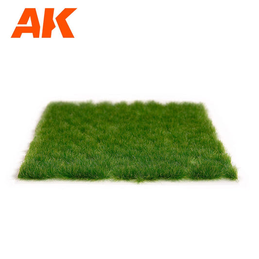 AK Interactive Light Green Tufts 4mm AK8244, sheet of bright green grass tufts