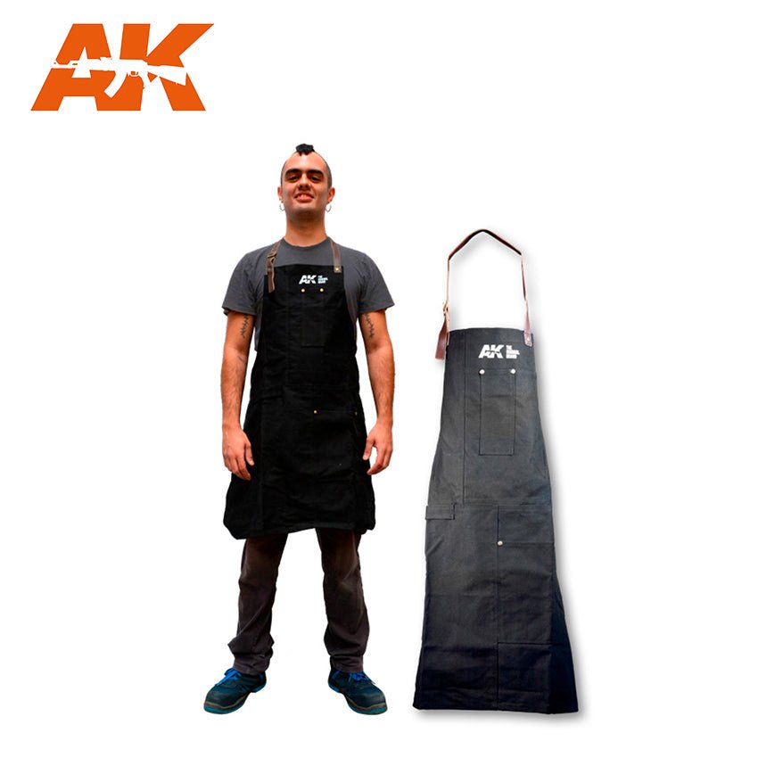 AK Interactive - Modeller's Work Apron Black - Loaded Dice