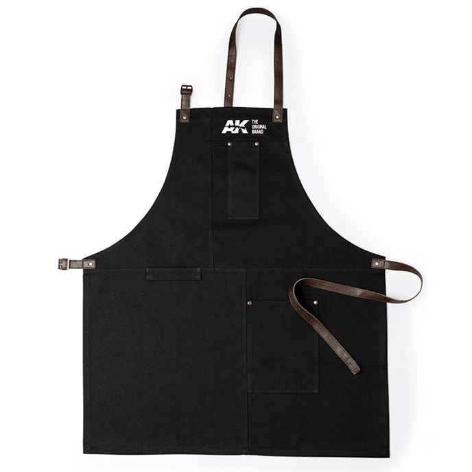 AK Interactive Modeller's Work Apron Black hobby tool