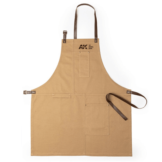AK Interactive Modeller's Work Apron Brown hobby tool