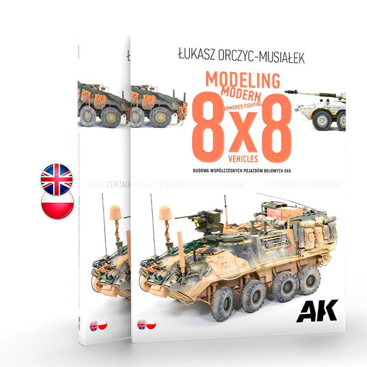 Modelling Modern Armored Fighting Vehicles modelling book from AK Interactive