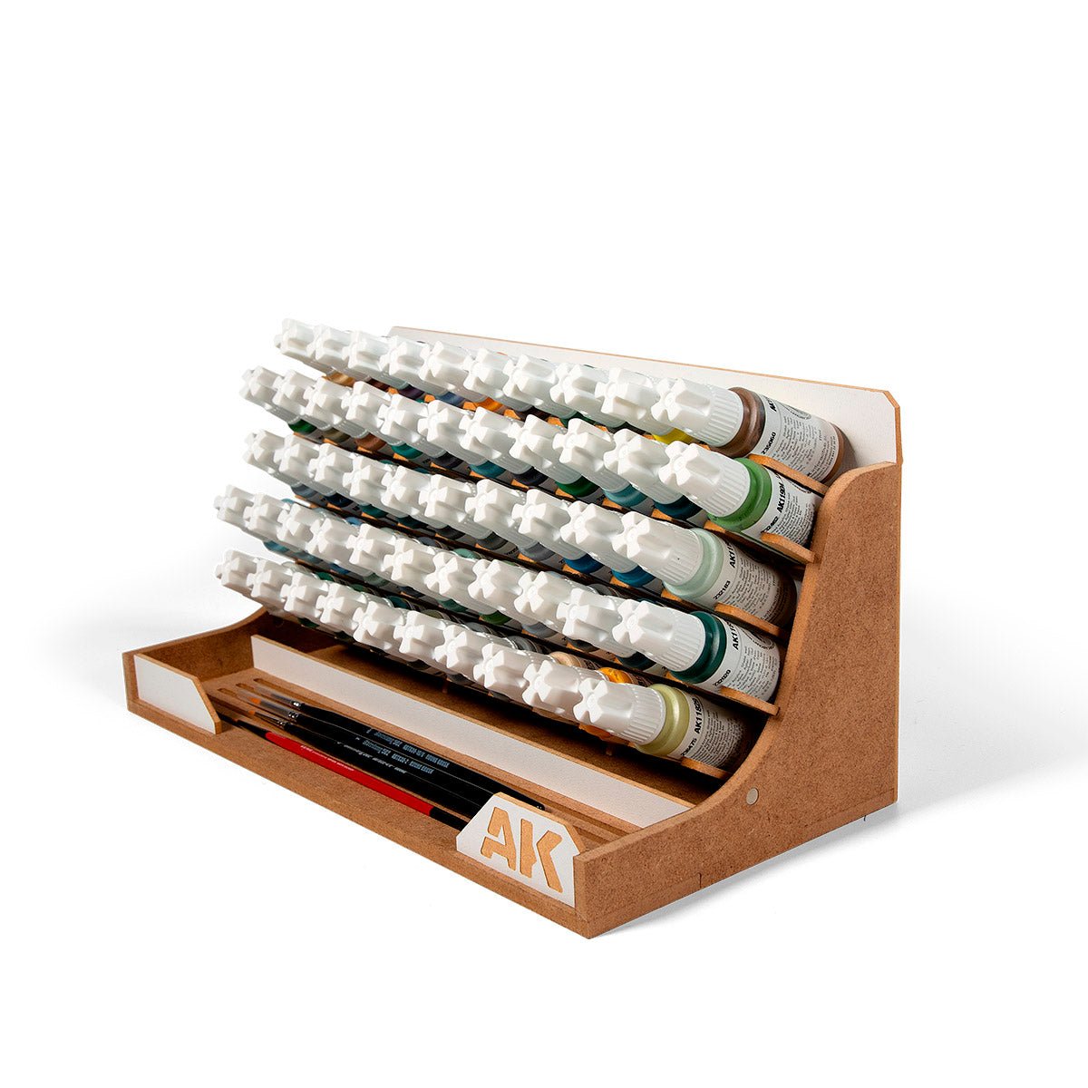 AK Interactive - Modular Organiser For 17ml Bottles (AKORG17) - Loaded Dice