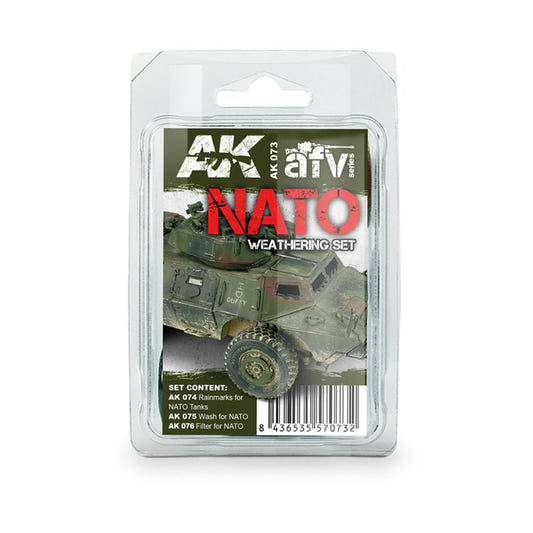 AK Interactive NATO Weathering Set weathering set for scale models