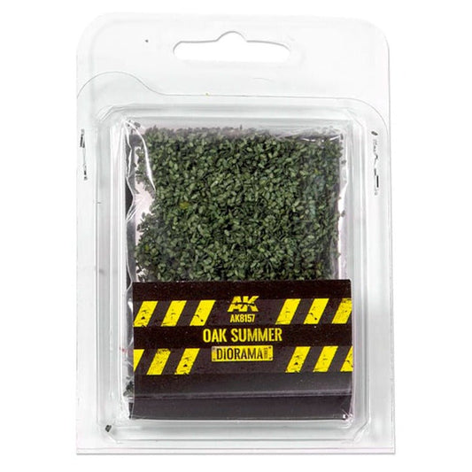 AK Interactive Oak Summer Leaves - 28mm. 1/72 (Bag 7 Gr.) diorama and scenery product
