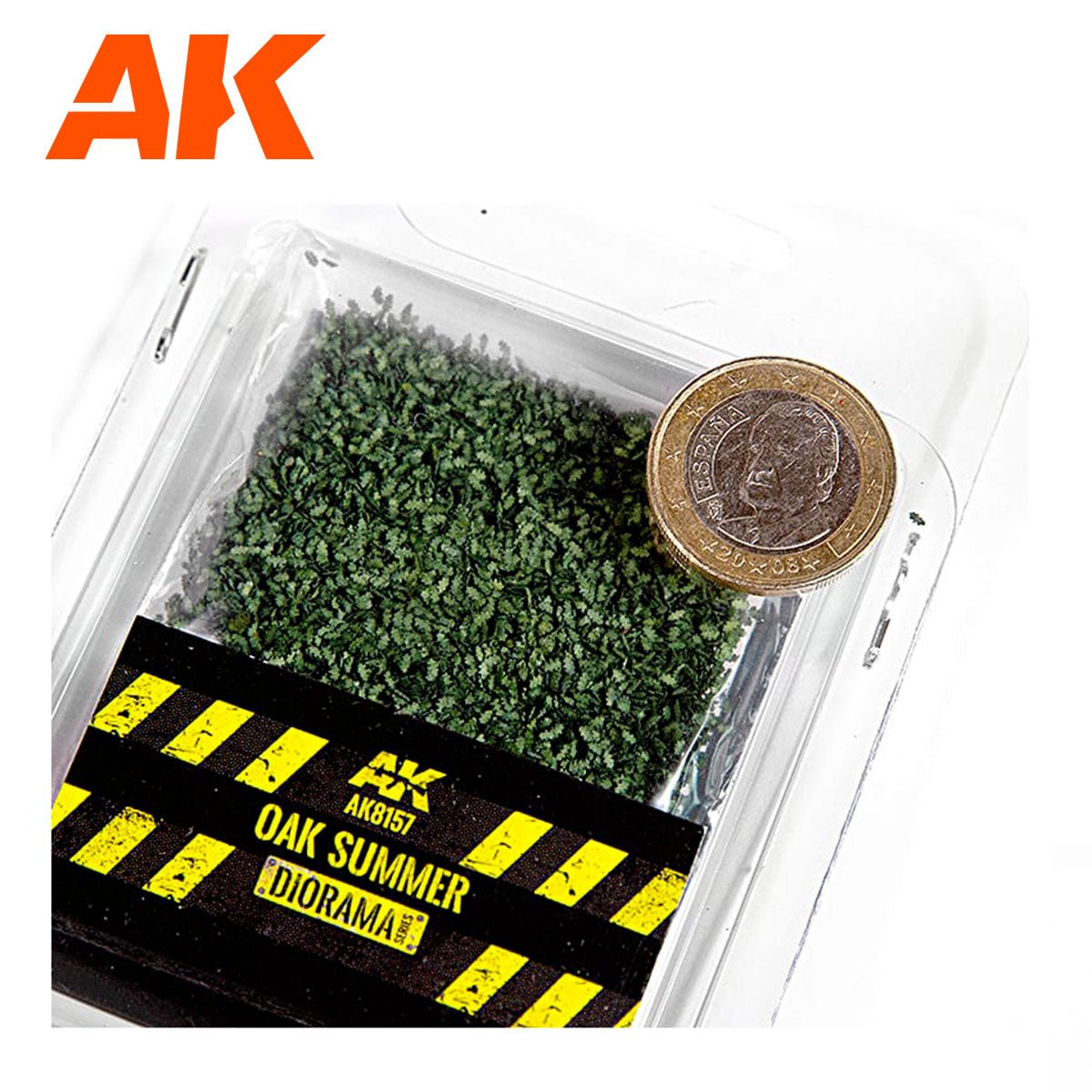 AK Interactive Oak Summer Leaves  - 28mm. 1/72 (Bag 7 gr.) AK8157 - Loaded Dice