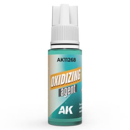 AK Interactive 3rd Generation acrylic paint Oxidizing Agent 17ml dropper bottle