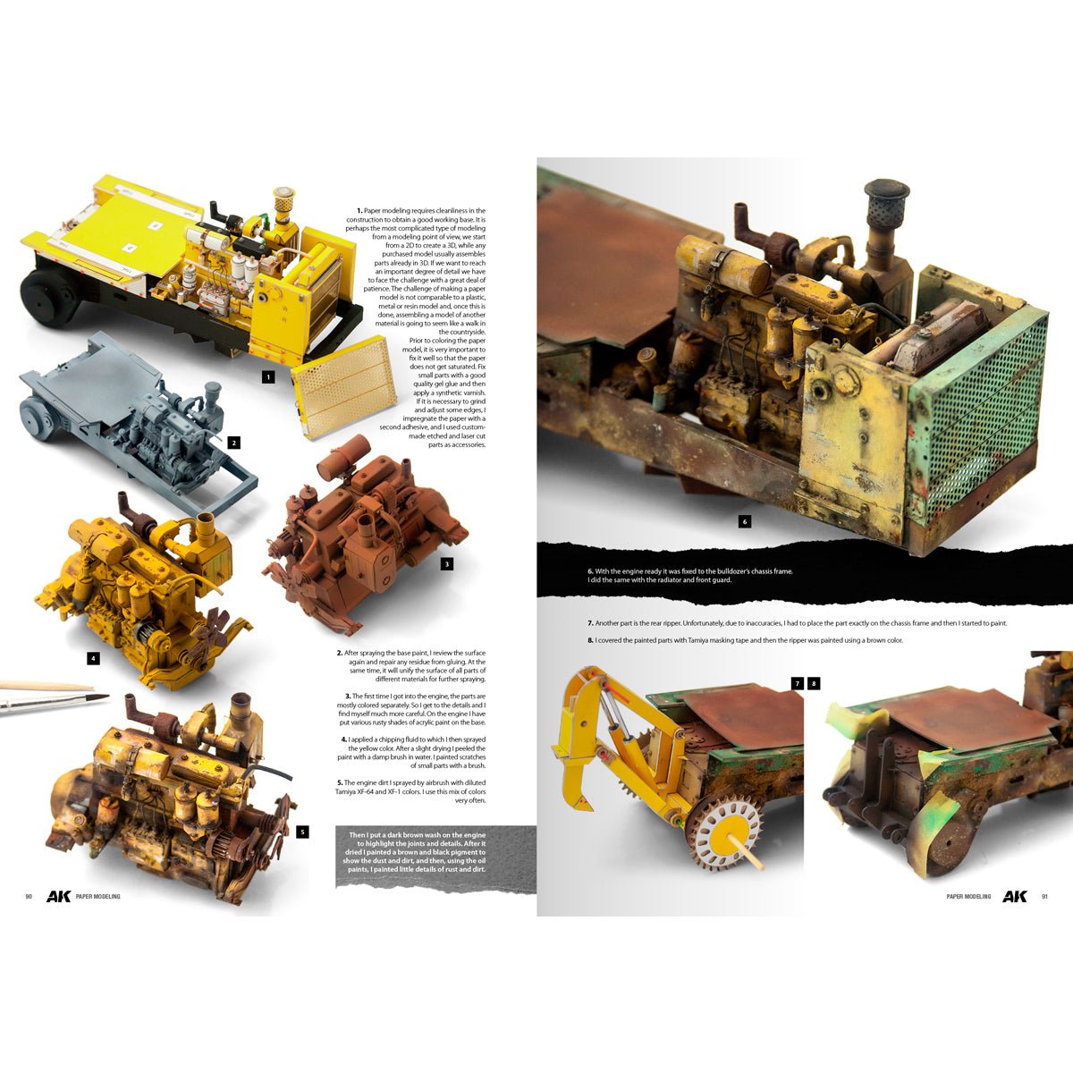 AK Interactive Paper Modelling Techniques (AK130024) - Loaded Dice