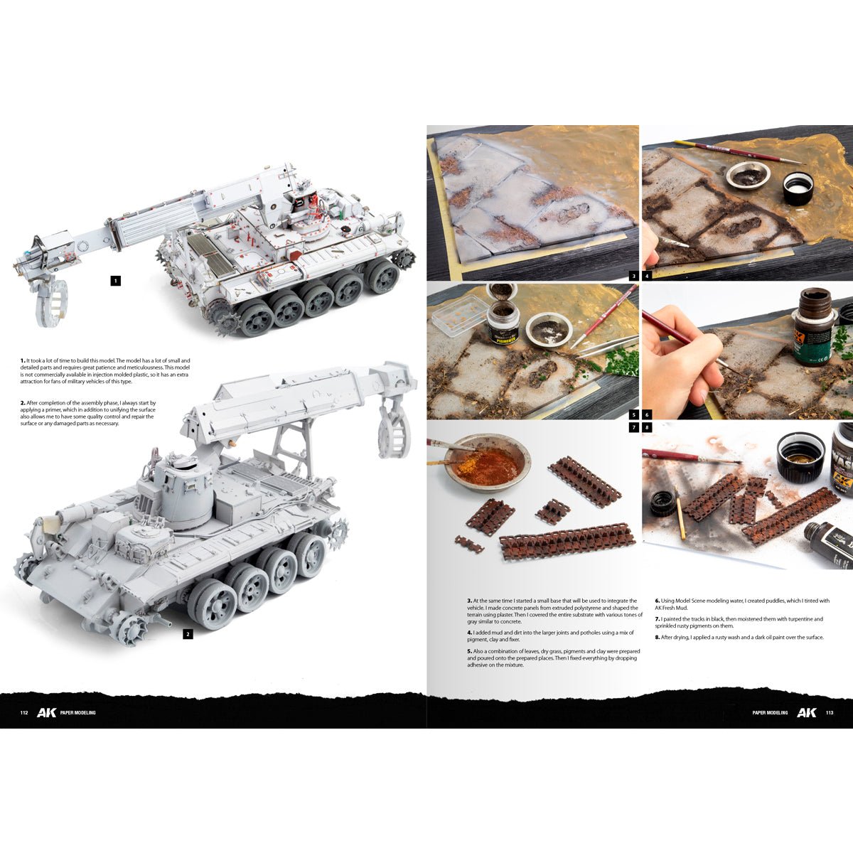 AK Interactive Paper Modelling Techniques (AK130024) - Loaded Dice