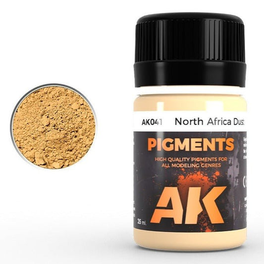 AK Interactive Pigment - North Africa Dust weathering product for scale models