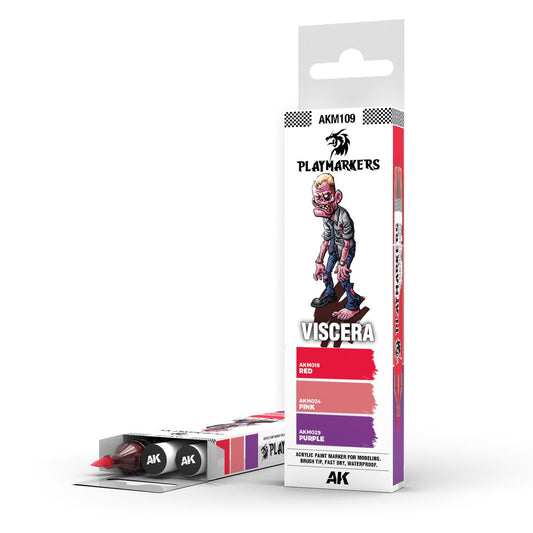 AK Interactive Playmarker acrylic paint marker Set - Viscera