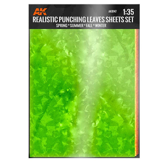 AK Interactive Punching Leaves Sheets Set diorama and scenery product