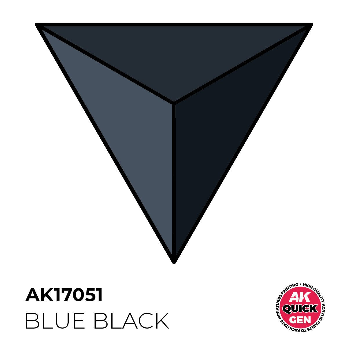 AK Interactive Quick Gen - Blue Black 18ml AK17051 - Loaded Dice