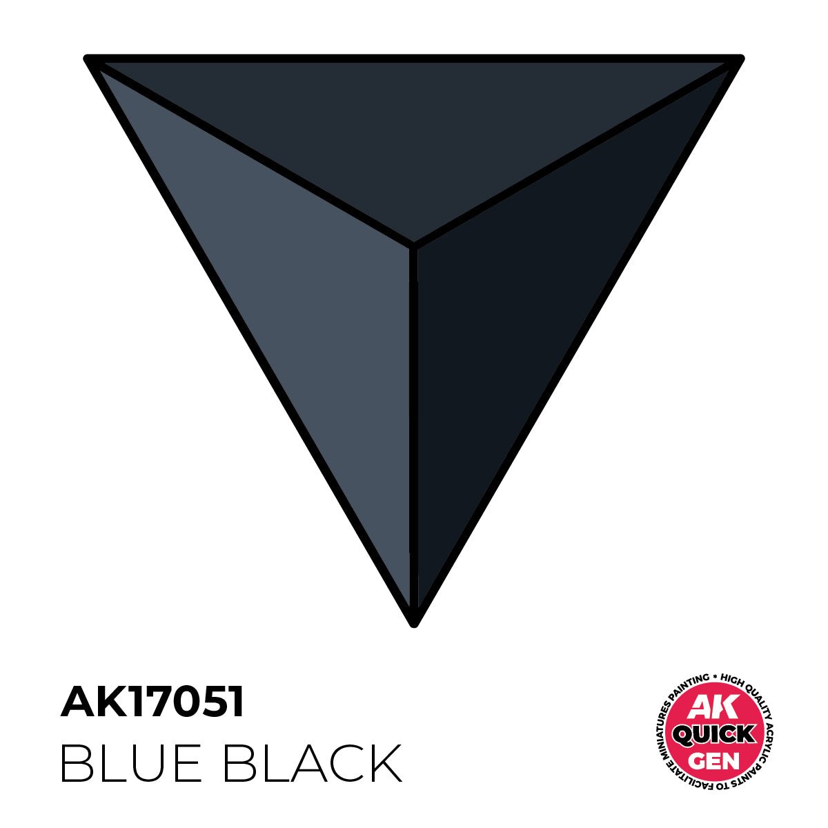 AK Interactive Quick Gen - Blue Black 18ml AK17051 - Loaded Dice