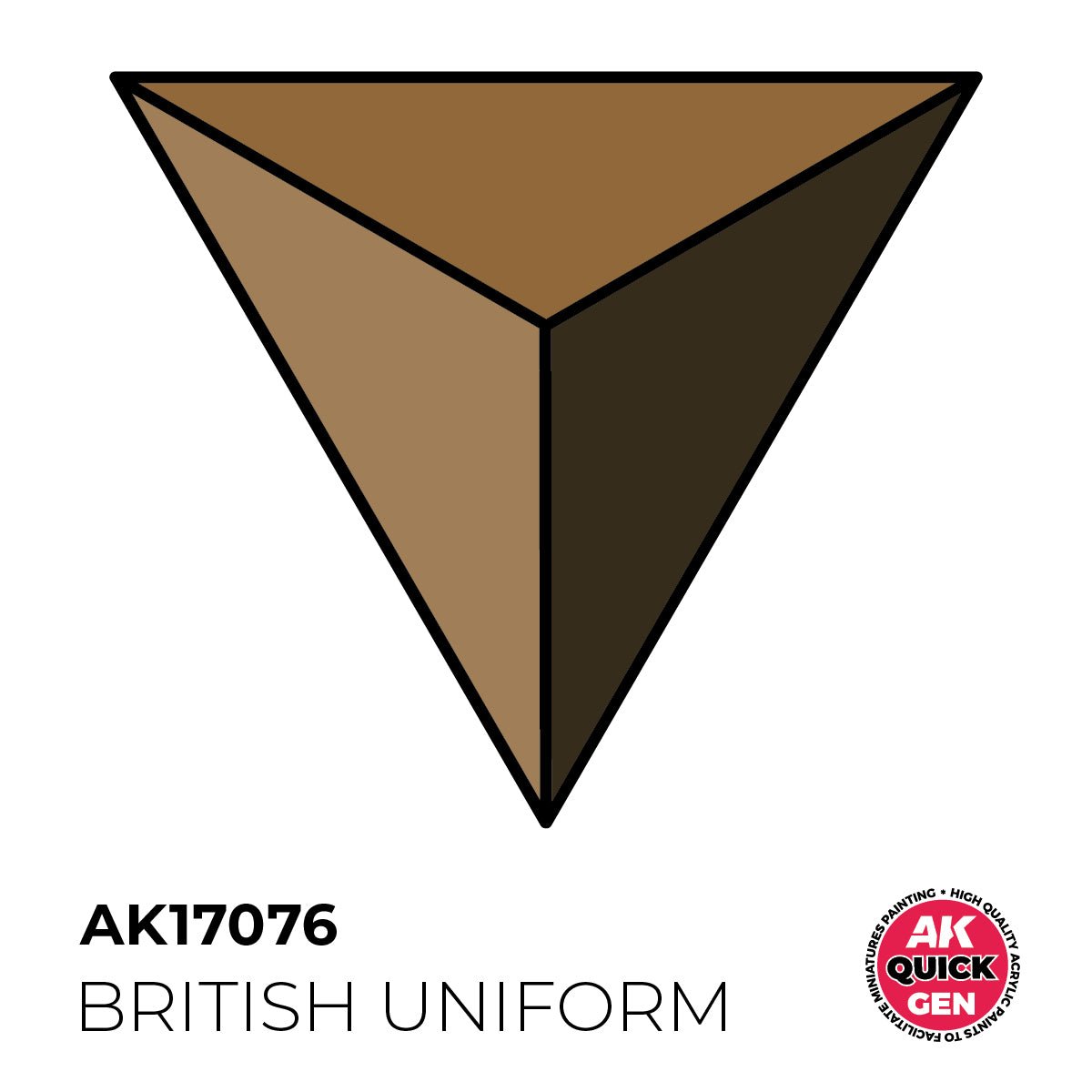AK Interactive Quick Gen - British Uniform 18ml AK17076 - Loaded Dice