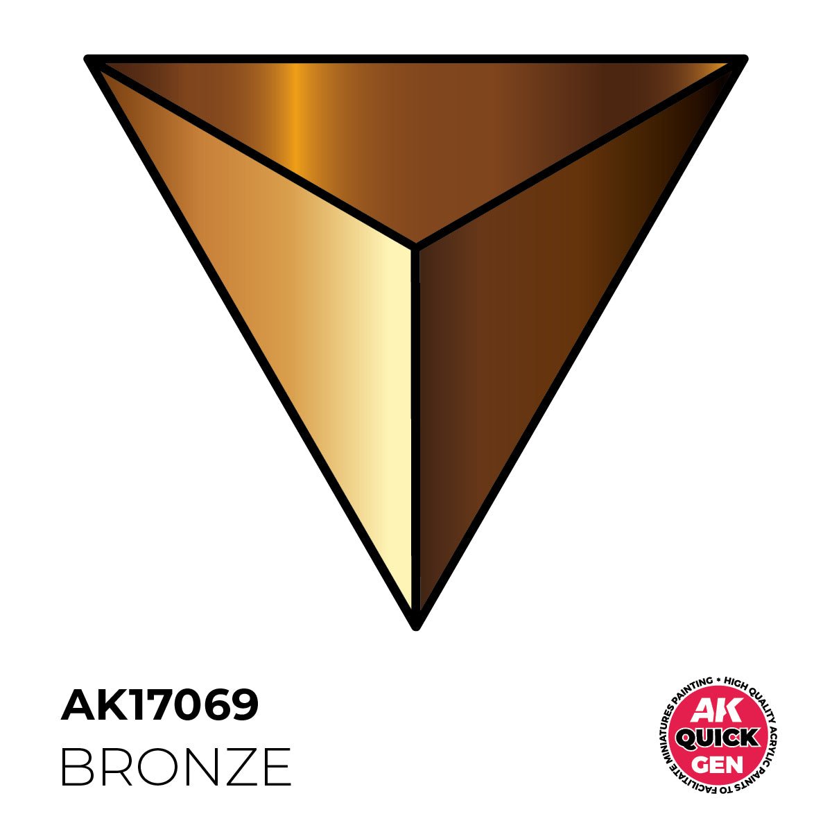 AK Interactive Quick Gen - Bronze 18ml AK17069 - Loaded Dice