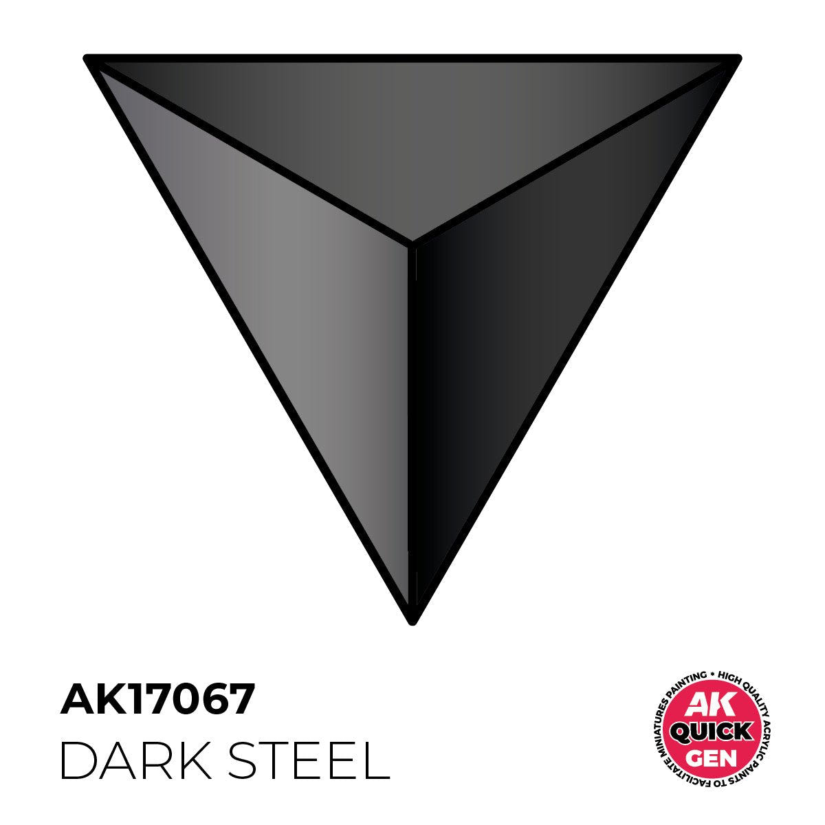 AK Interactive Quick Gen - Dark Steel 18ml AK17067 - Loaded Dice