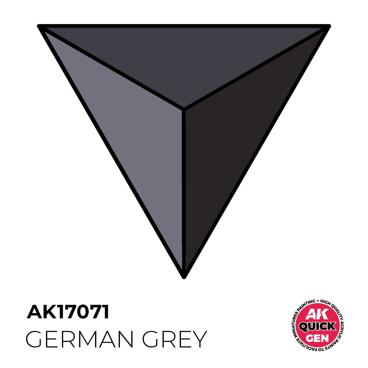 AK Interactive Quick Gen - German Grey 18ml AK17071 - Loaded Dice