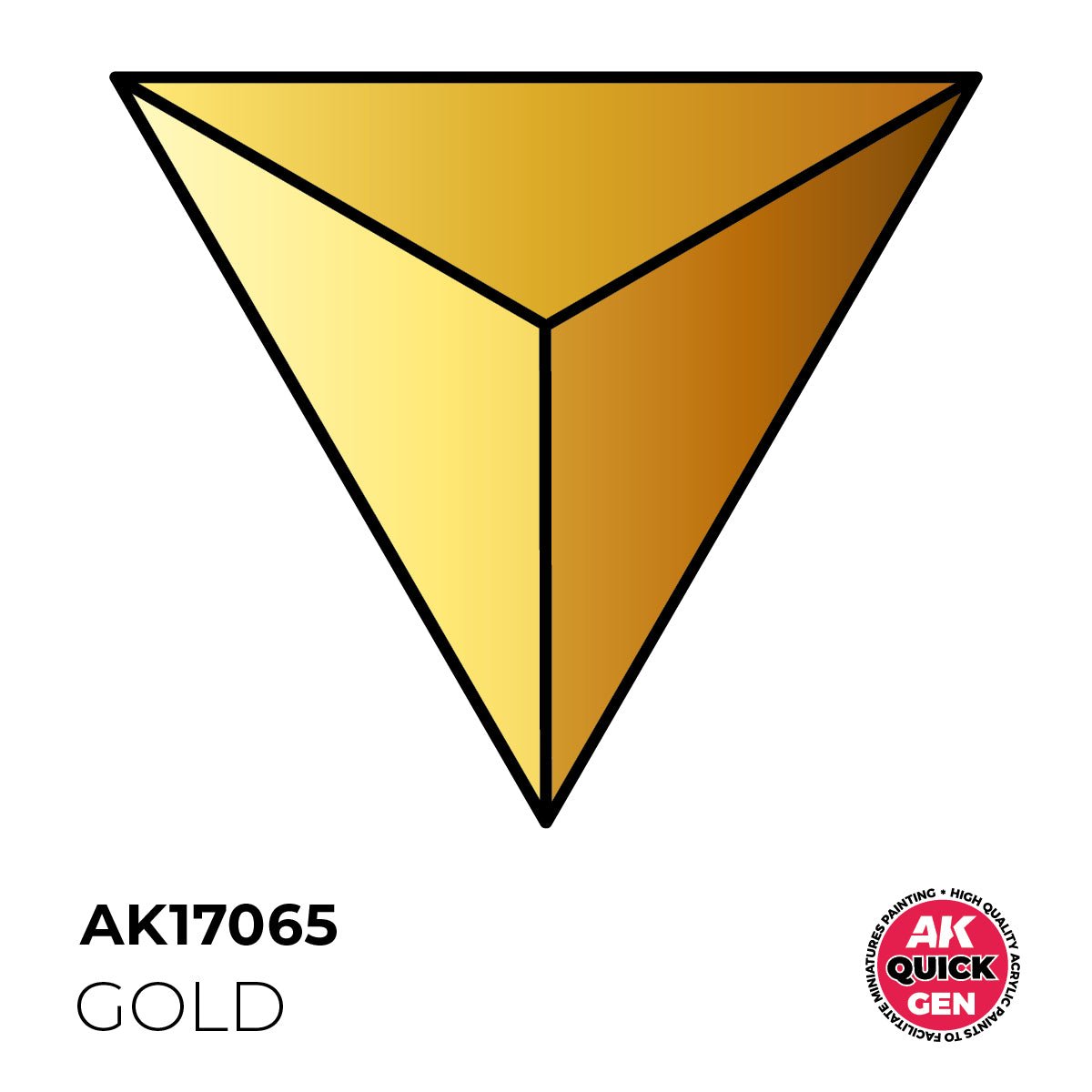 AK Interactive Quick Gen - Gold 18ml AK17065 - Loaded Dice