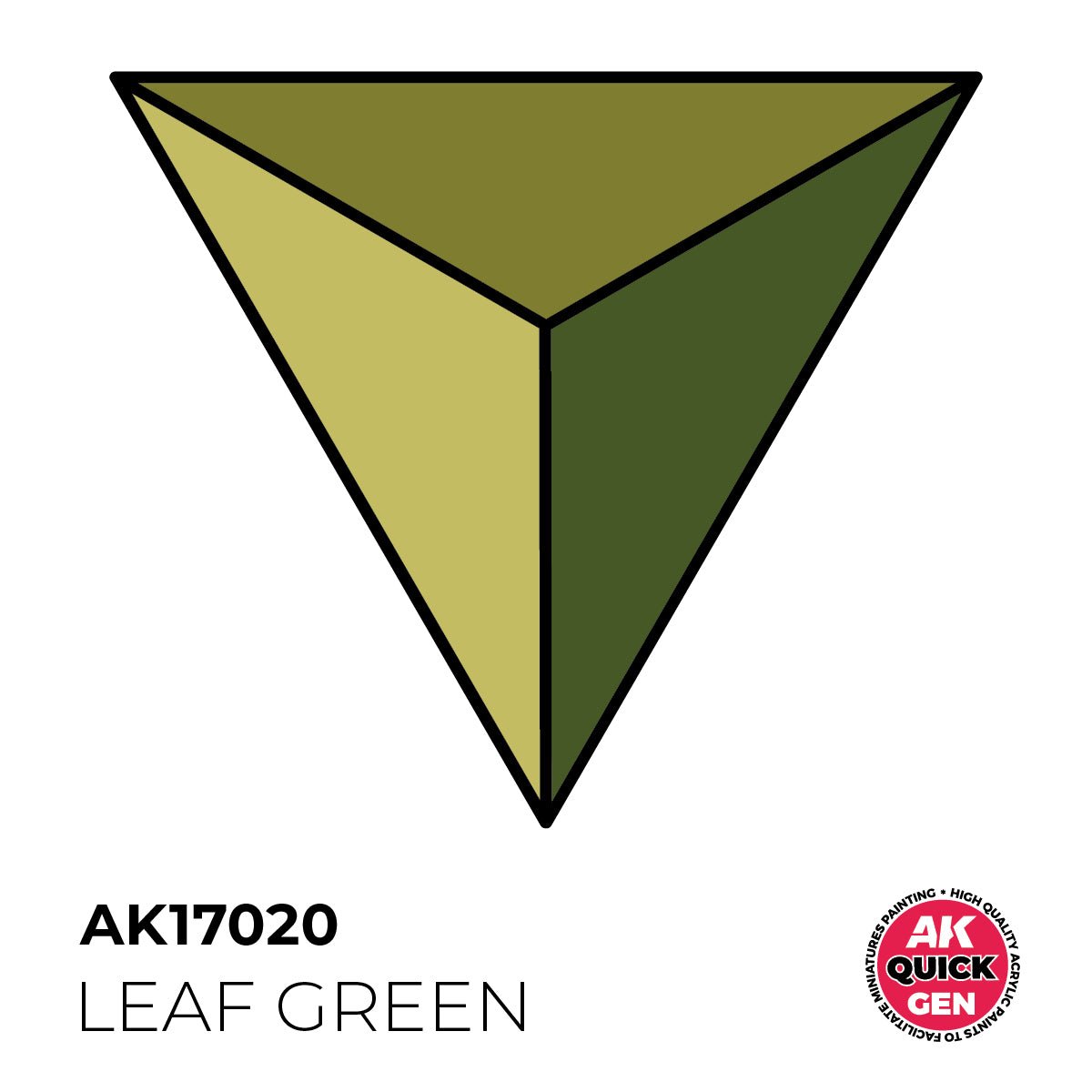 AK Interactive Quick Gen - Leaf Green 18ml AK17020 - Loaded Dice