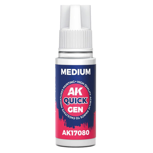AK Quick Gen contrast paint Medium 18ml dropper bottle