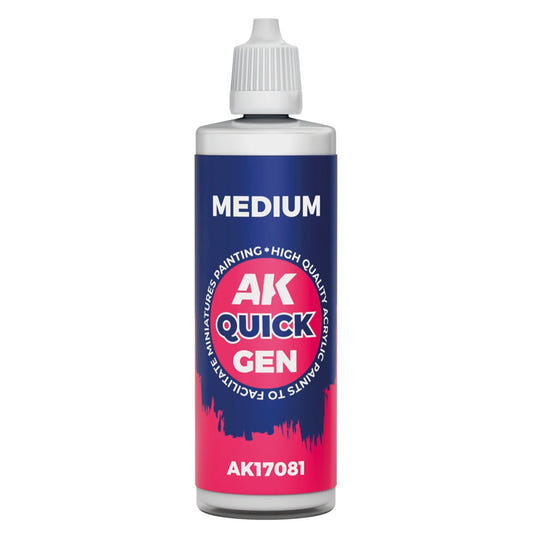 AK Quick Gen contrast paint Medium 18ml dropper bottle