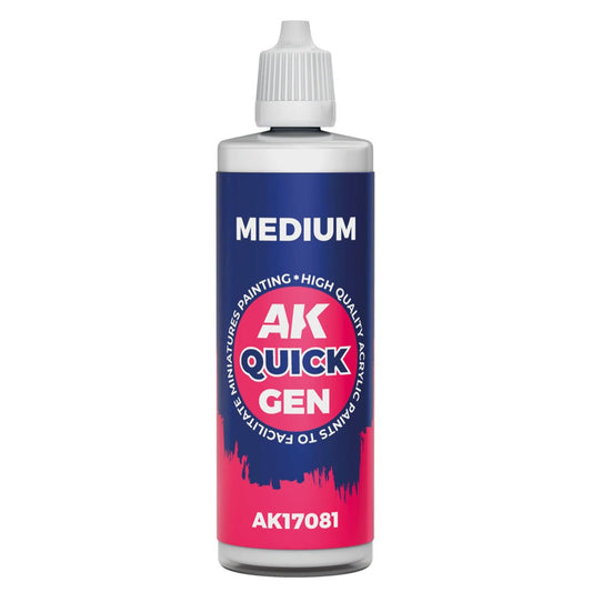 AK Quick Gen contrast paint Medium 18ml dropper bottle
