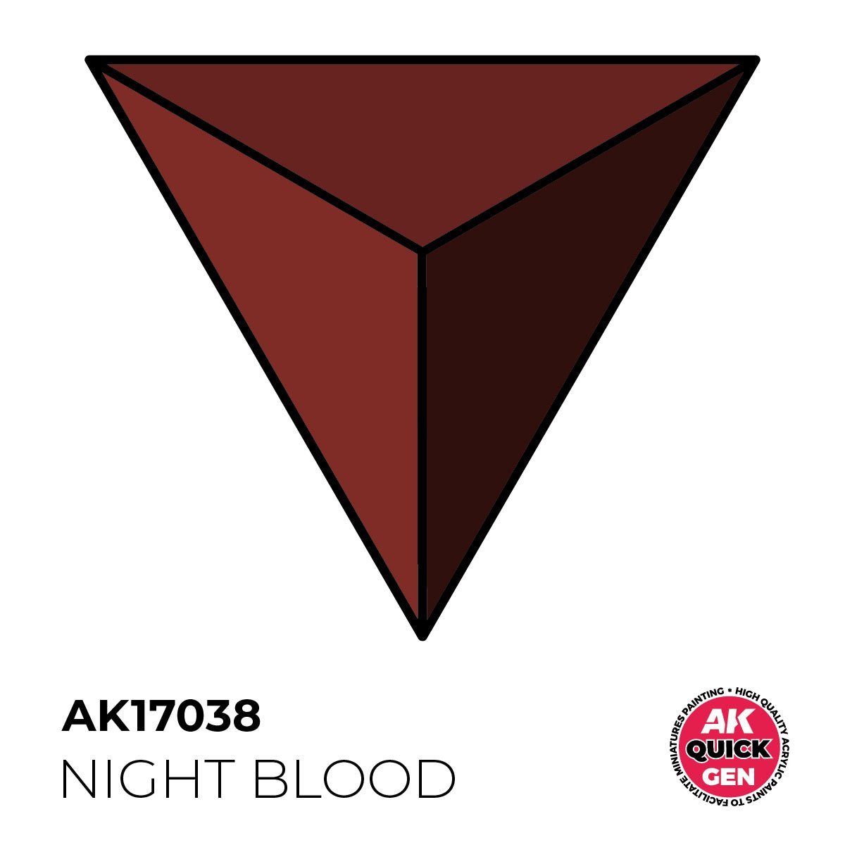 AK Interactive Quick Gen - Night Blood 18ml AK17038 - Loaded Dice