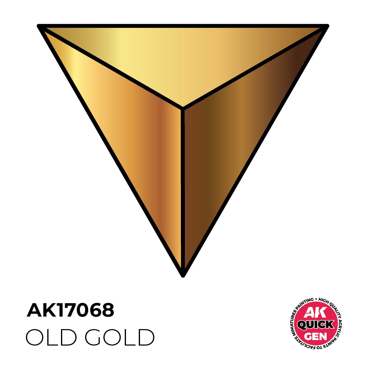 AK Interactive Quick Gen - Old Gold 18ml AK17068 - Loaded Dice